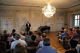 Speach of Karl-Anton Maucher before the concert in Bad Buchau